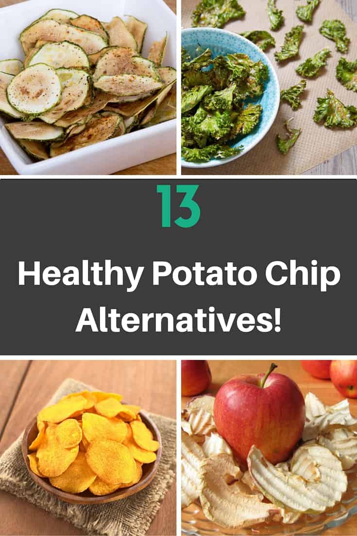 13 Healthy Alternatives to Chips - With recipes!